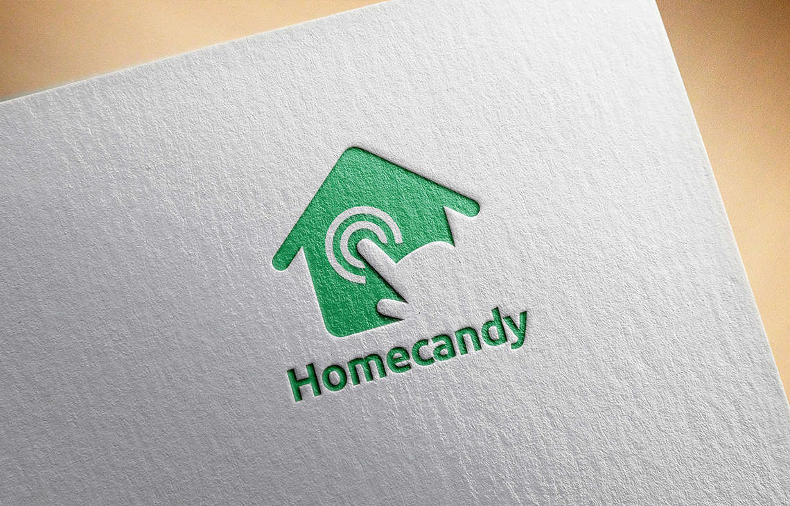 Thiết kế logo và nhận diện thương hiệu bất động sản Homecandy tại Hà Nội